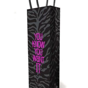 you`ll be proud to wrap your naughty gifts in these playfully suggestive bags. They look expensive and feel amazing! High quality