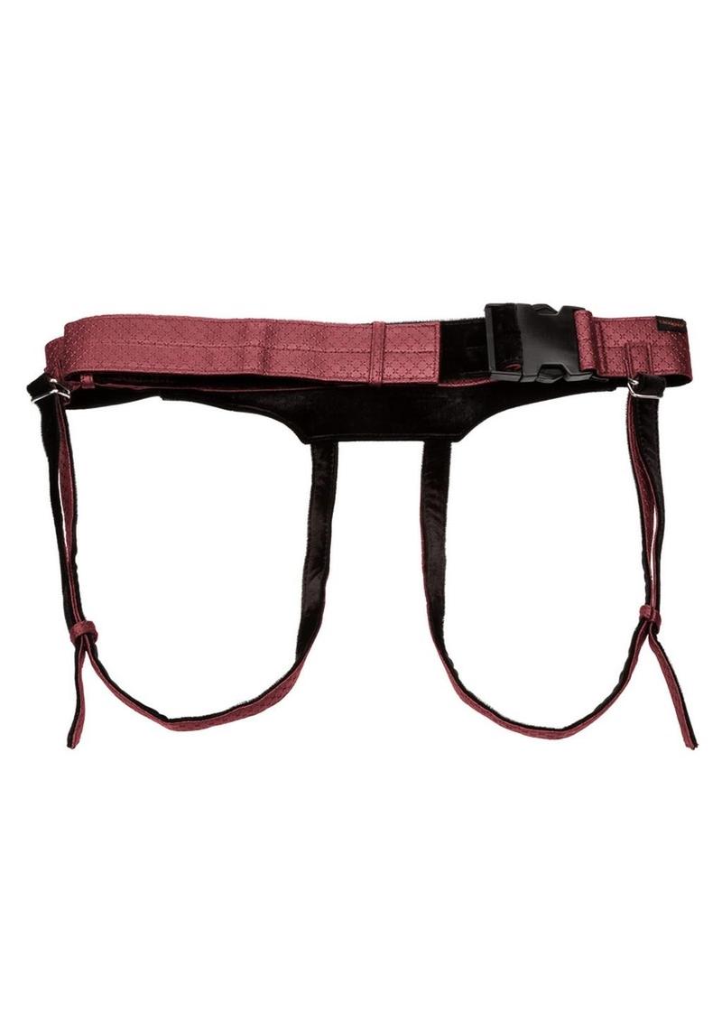 Her Royal Harness The Regal Empress Adjustable Harness - Red - Image 3