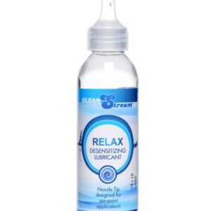 and offers a light numbing effect to help keep things comfortable during backdoor exploration. The nozzle applicator is tapered to target hard-to-reach areas with minimal mess.Size:andnbsp;4 fl. oz.Active Ingredient:andnbsp;2 percent LidocaineNote:andnbsp;Made in the USA