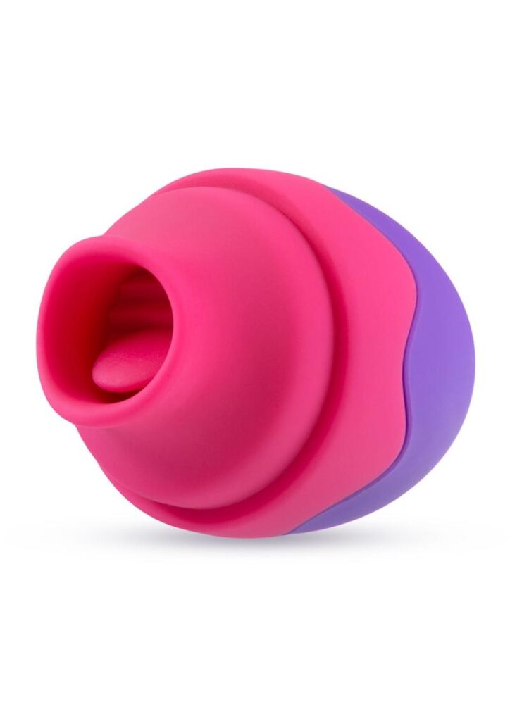 The Aria Flutter Tongue arouses and excites with the flickering motion of its soft silicone tips! Flutter Tongue delivers 7 different vibration modes and quiet operation. Its fluttering tips create tantalizing sensations against clitoris or nipples. Made of body safe