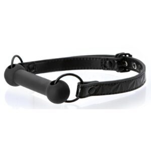 Set the bar high and unleash your wildest desires with Sinful`s Silicone Bar Gag. Perfectly constructed