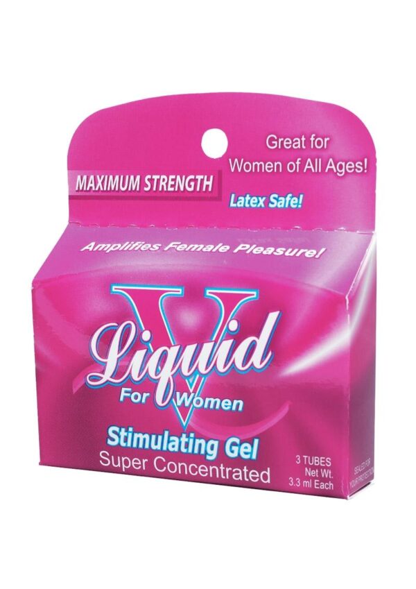 Liquid V Famle Stimulating Gel (3 Pack) - Image 2
