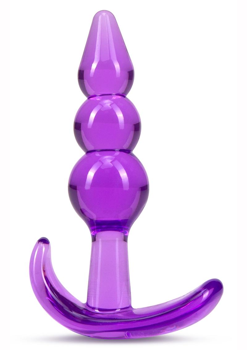 The B Yours Triple Bead Anal Plug will maximize comfort and sensation! The three-bulb design adds an extra POP as you this soft