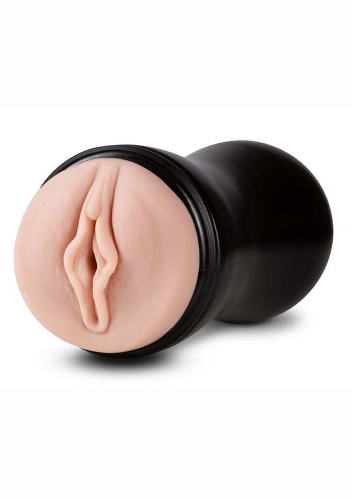 The M for Men Soft and Wet Pussy With Pleasure Ridges and Orbs stroker cup is loaded with fun! This pocket stroker is self lubricating. Add a little water or saliva and everything gets slippery. Just like the real thing! Squeeze the pliable cup and open or close the PerfectFlo air valve for more suction and pleasure. PerfectFlo mimics a blow job. You control the suction . M for Men masturbators are soft