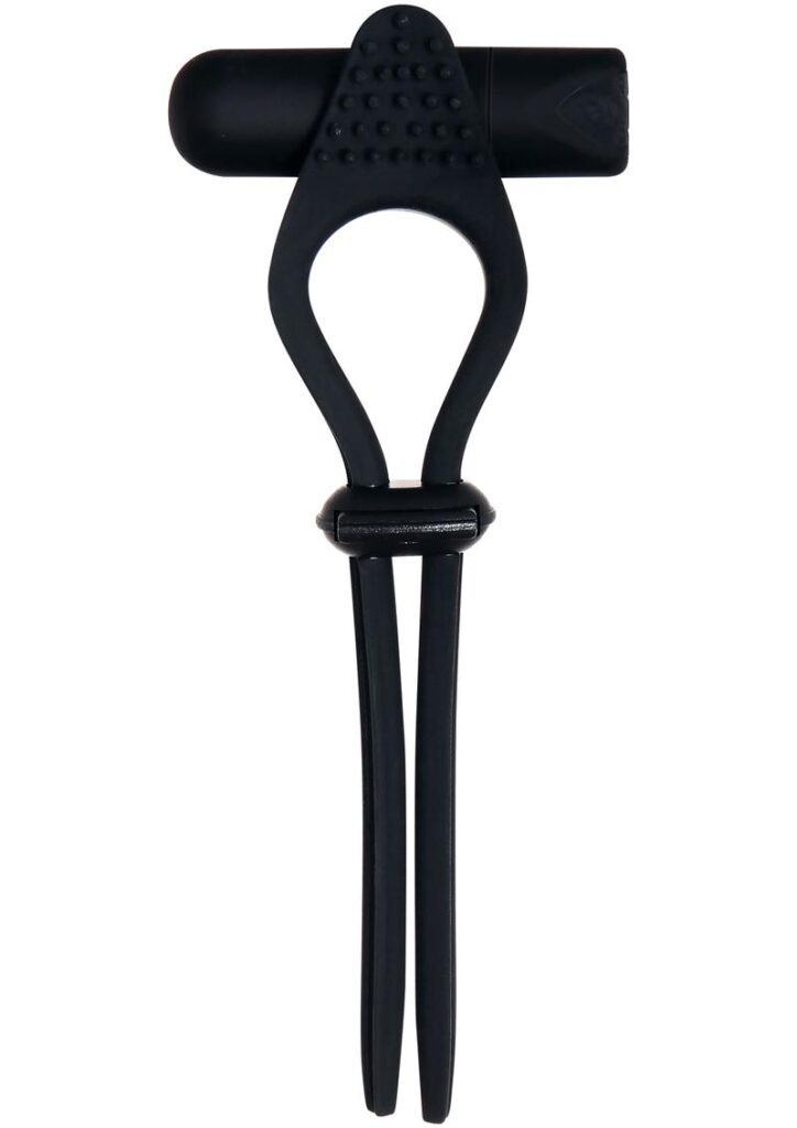 An adjustable twist on the cock ring classic