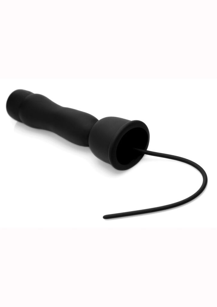 Stimulate your penis inside and out with this sound and head teaser toy combo. The powerful head teaser will vibrate on the head of your penis while the flexible silicone urethra  stimulates your member from the inside. Made with premium