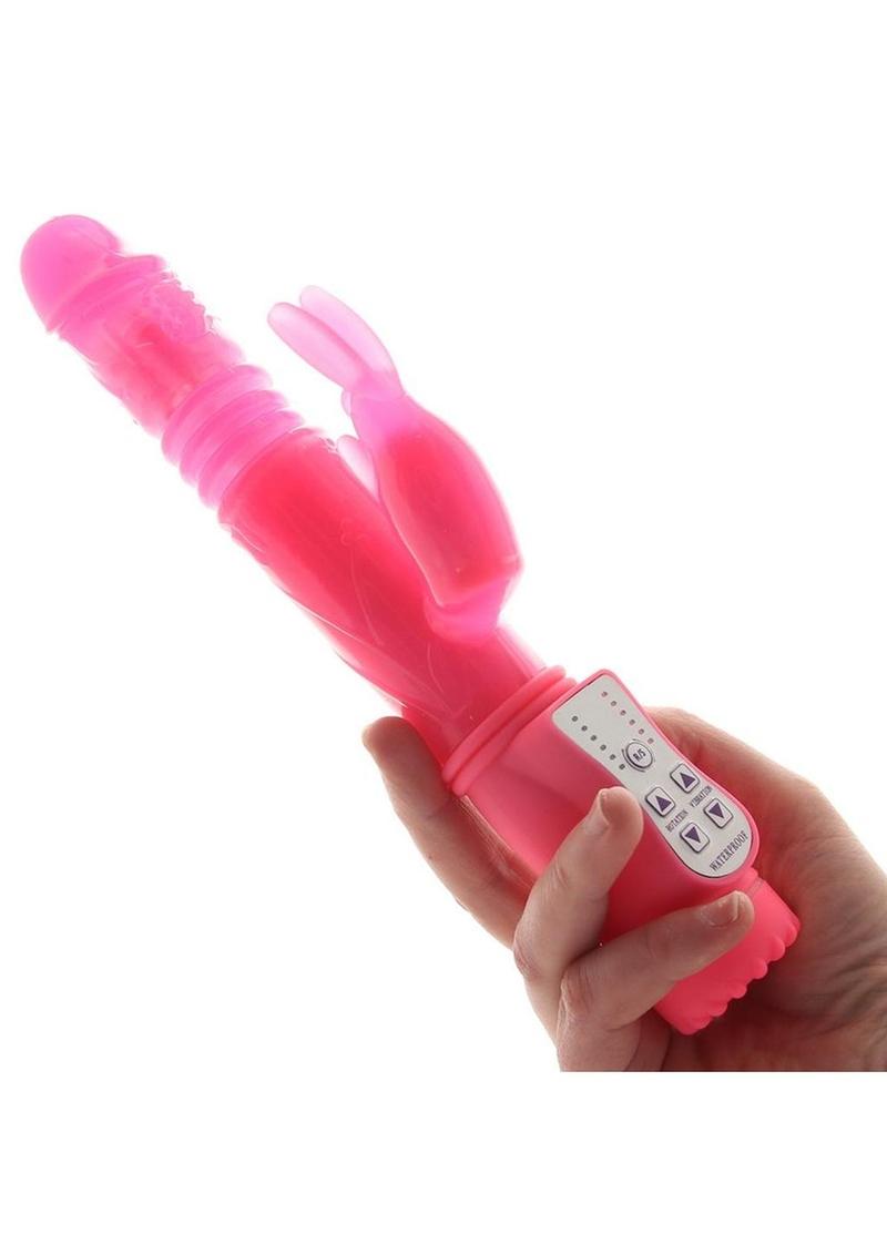 Firefly Thumper Glow In The Dark Thrusting and Rotating Rabbit - Pink - Image 4