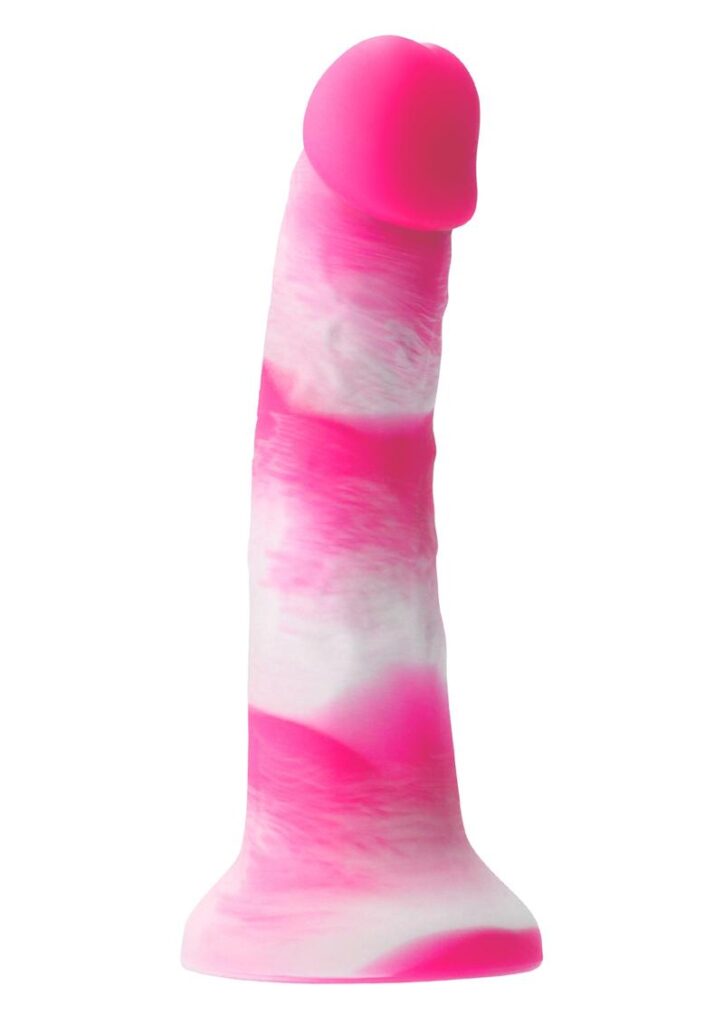 Realistic molded dong cast in superior grade silicone. Satin texture provides a more satisfying sensation. Available in assorted colors and sizes.