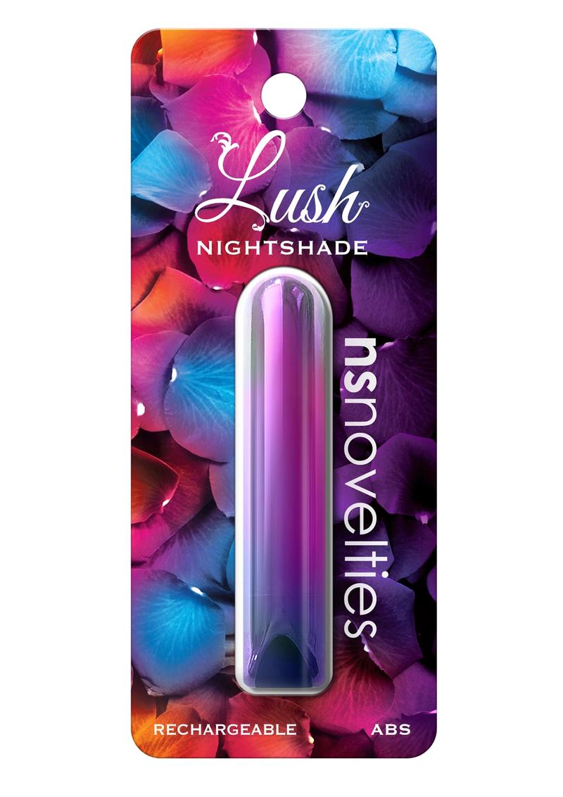 Lush Nightshade Rechargeable Petite Bullet Vibrator - Rainbow - Image 2