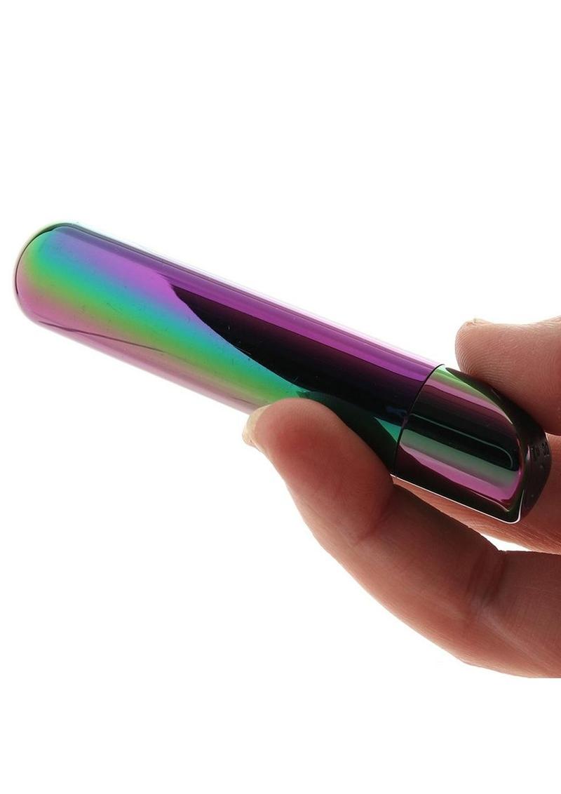 Lush Nightshade Rechargeable Petite Bullet Vibrator - Rainbow - Image 4