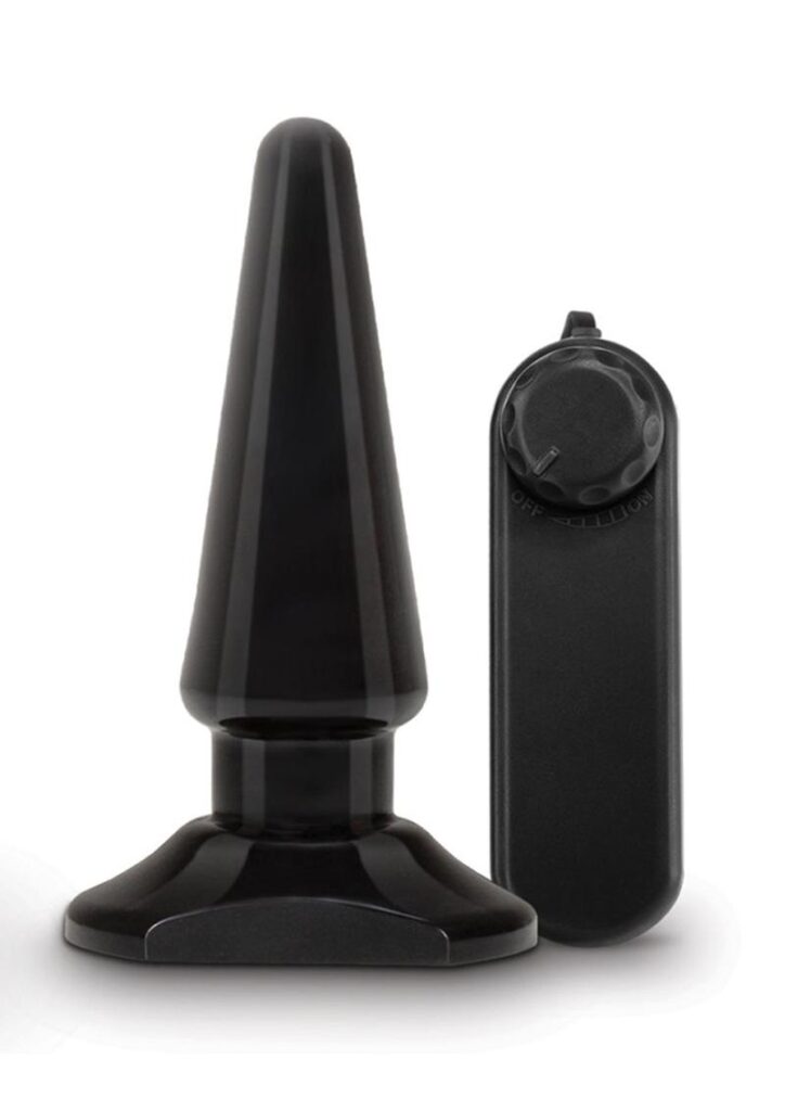 For anyone looking to explore new anal sensations alone or with a partner!Anal Adventures provides many options to choose from.The Vibrating Anal Pleasure features a tapered tip which makes it easy to  and the tight neck holds it firmly in place.Control vibrations with the multi-speed controller.