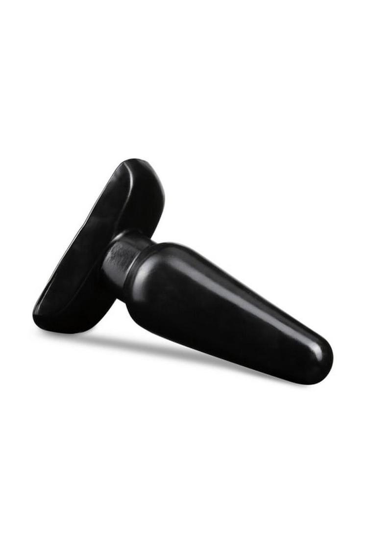 Anal Adventures Basic Anal Plug - Medium - Black - Image 3
