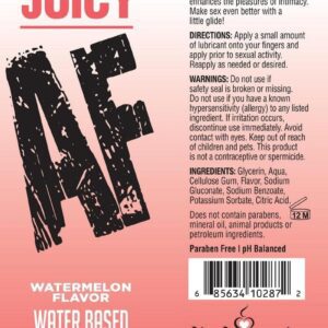 New to our popular AF line of products JUICY AF LUBE! In a 4oz tube