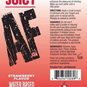 New to our popular AF line of products JUICY AF LUBE! In a 2oz tube