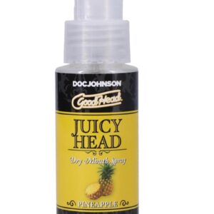 Banish dry mouth during oral sex with GoodHead Juicy Head Dry Mouth Spray.Available in many mouthwatering flavors