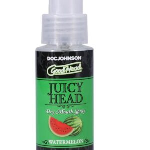 Banish dry mouth during oral sex with GoodHead Juicy Head Dry Mouth Spray.Available in many mouthwatering flavors