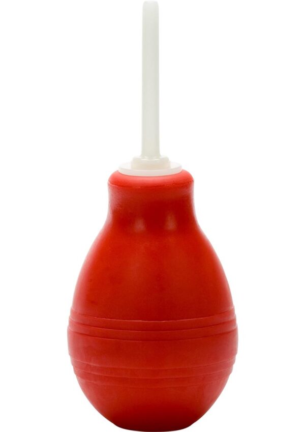 Water Fillable Anal Douche. Easy to Assemble and Clean. Glow-In-The-Dark Spike with Squeeze Bulb