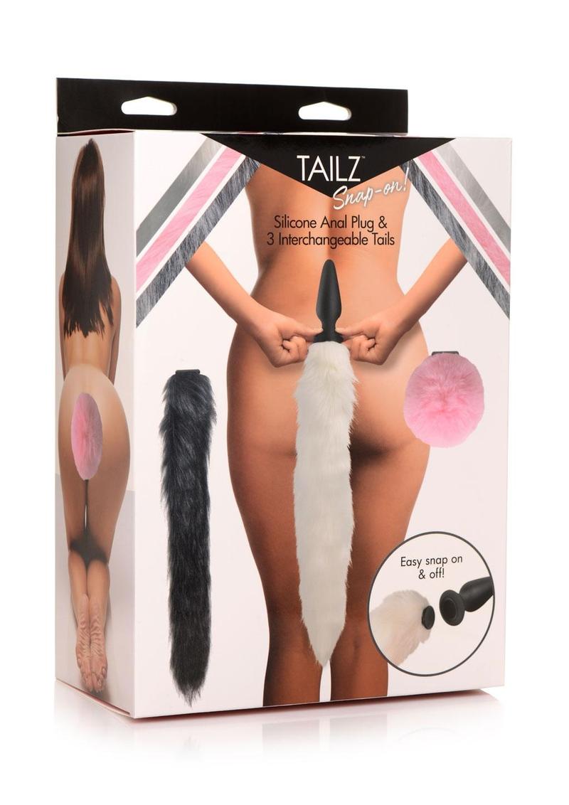 a gray fox tail and a white fox tail. Mix and match with your other accessories and outfits to make into a costume. The premium silicone plug has a tapered tip that makes ion easy and comfortable for all skill levels. Not only is the plug body-safe and comfy