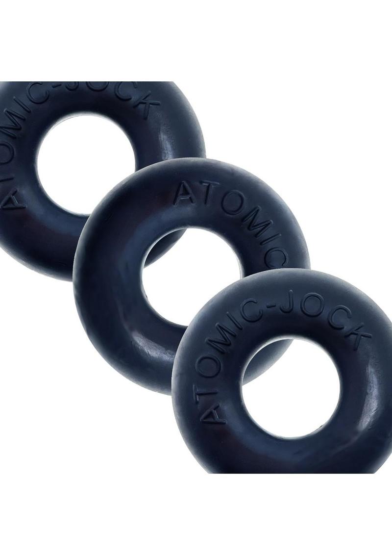 RINGER 3-pack super-elastic rings NIGHT EDITION cockrings by Oxballs PLUS+silicone New Color: NIGHT BLACK tpr/silicone RINGER 3-pack cockrings in new NIGHT EDITIONandhellip;velvety silicone finish PLUS+siliconeandnbsp;blend