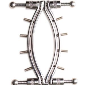 Spread her lips wide with this Spread `Em Poker Labia Clamp! The clamps are made of durable