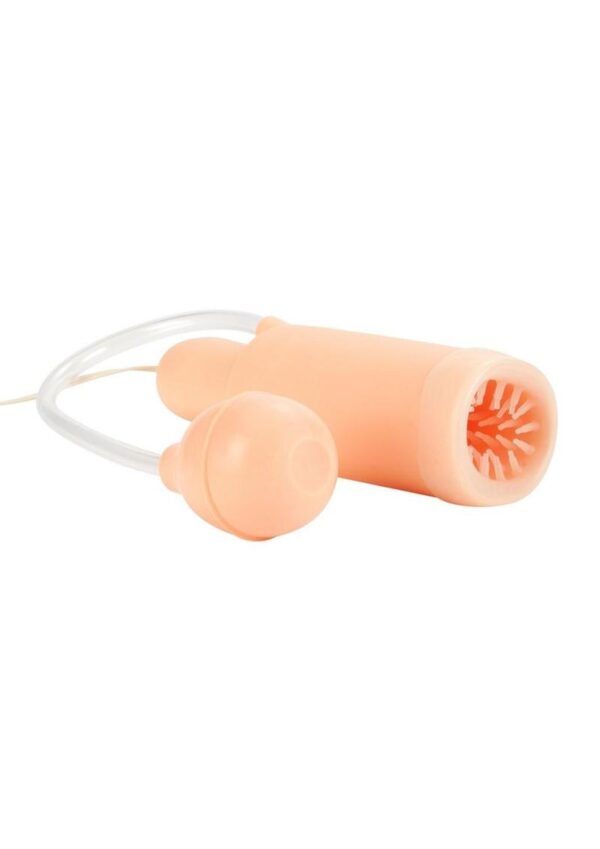 Optimum Series Executive Oro Simulator Vibrating Masturbator and Pump- Vanilla - Image 2