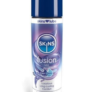 luxury and longevity of silicone.  Silky hybrid lube delivering the Best of Both Super slippery sensation for long lasting sensual comfort Water soluble for easy clean and natural feel Easy-in friction free and slightly thicker for extra protection