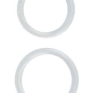 100% pure silicone large and x-large multi-functional and ultra-stretchy rings.