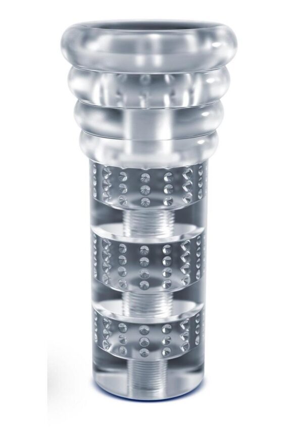 The RIZE! Luz is loaded with fun! This stroker is self-lubricating