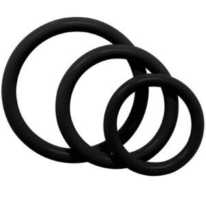 The Tri-Rings are Multi-Purpose Rubber Rings. The Set Includes 3 Sizes: Medium