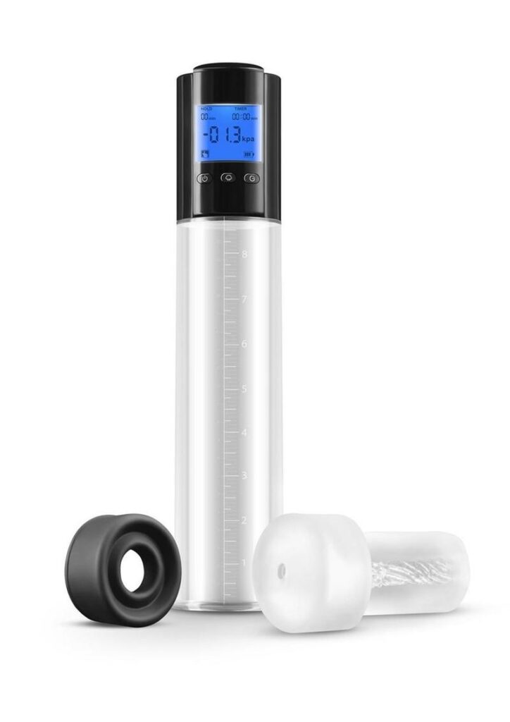The Smart Viking masturbator penis pump from Enlarge. Customize your vacuum cycles with this quiet