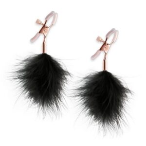 Bound Adjustable Nipple Clamps are for erotic and stimulating sensations. Made from nickel-free metal