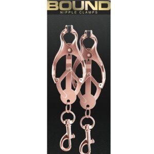 Bound`s clamps feature silicone tips for a better comfort and fit.