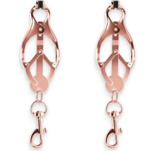 Bound Nipple Clamps are for erotic and stimulating sensations. Made from nickel-free metal