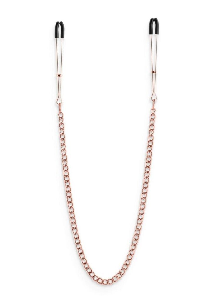 Bound Adjustable Nipple Clamps are for erotic and stimulating sensations. Made from nickel-free metal