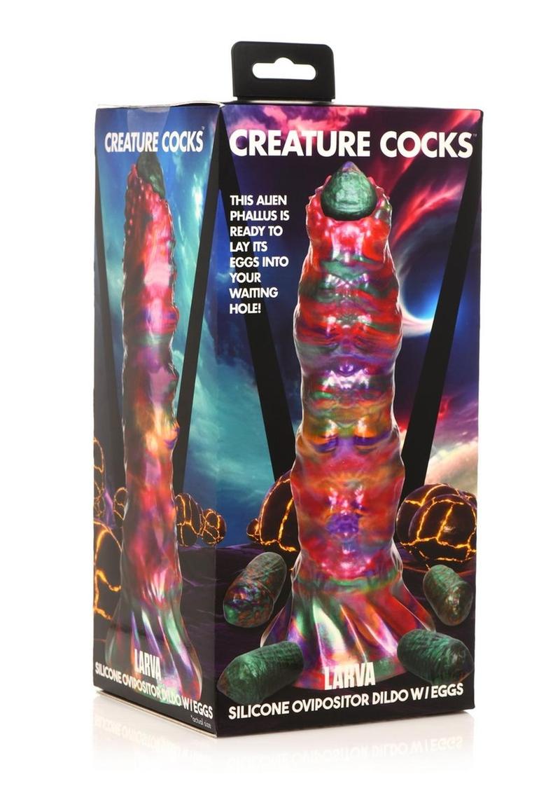 textured shaft from Creature Cocks is one of the most colorful yet with a mix of rich