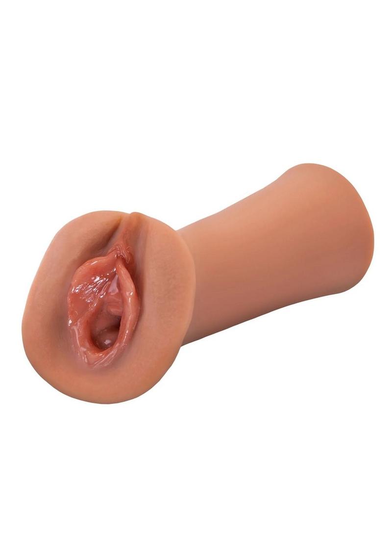 and this Juicy Snatch turns into a pleasure zone of slippery orgasmic fun! Made with our award-winning Fanta Fleshandreg; material and designed with super-realistic details