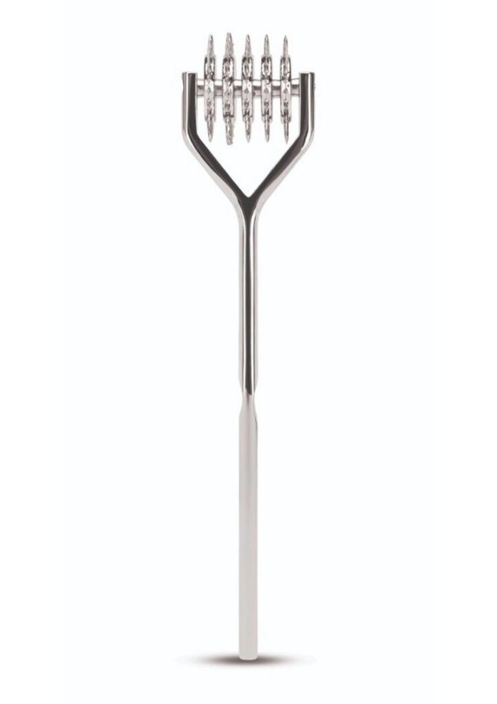 Made of hypoallergenic zinc alloy and designed for spine-tingling sensory play