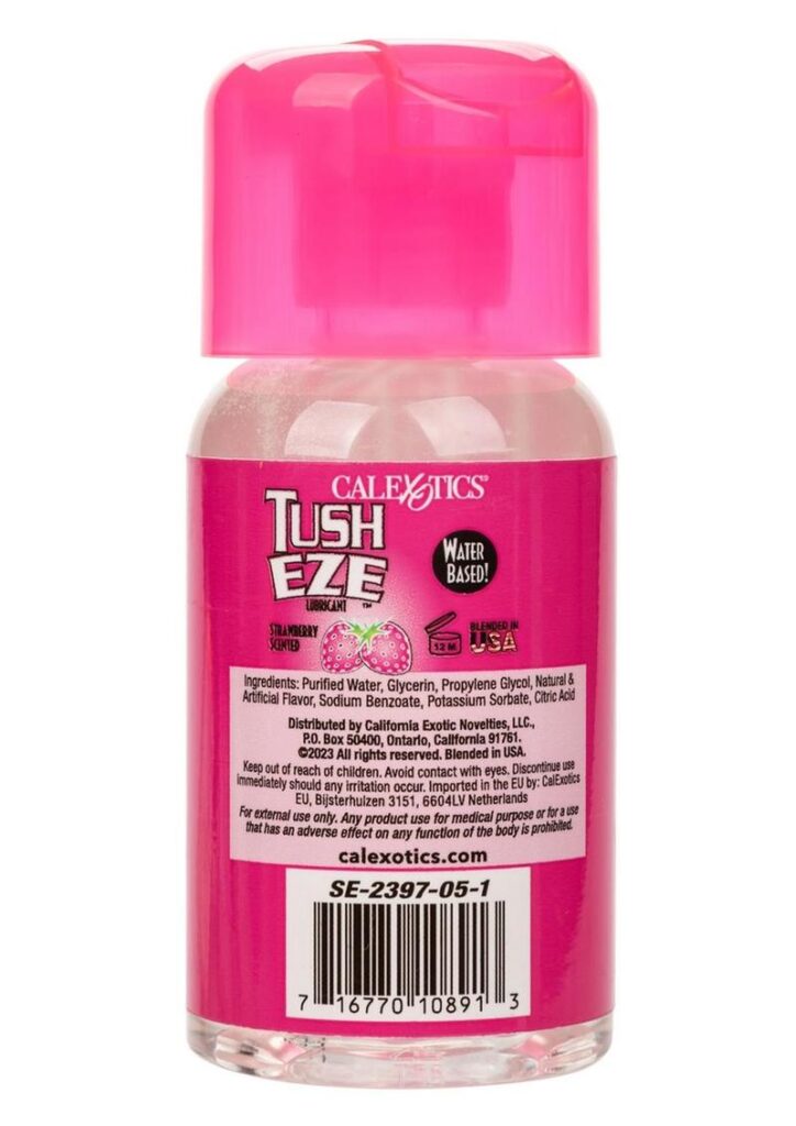 Tush Ezeandtrade; Lubricant - Strawberry Scented is your go-to solution for a seamless and comfortable intimate experience. Its super-slick