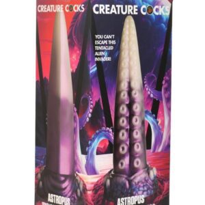 purple and blue tentacle limb makes for a perfect dong! The tapered tip is easy to