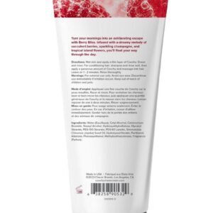 Coochy Berry Bliss Shave Cream 12.5oz Turn your mornings into an exhilarating escape with Berry Bliss. Infused with a dreamy melody of succulent berries