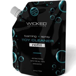 but your toys should always stay clean. Wicked Foam andlsquo;n Fresh is a toy and body safe alternative to everyday soap and water. Anti-bacterial