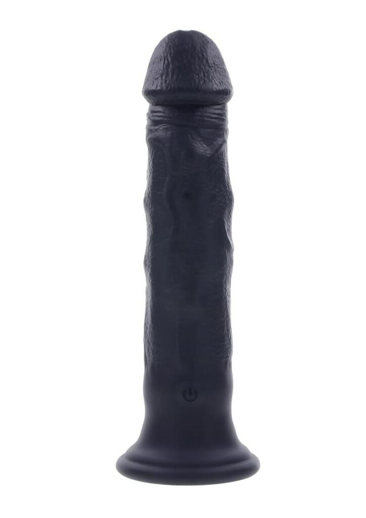 Experience the sensation of a powerful internal massage with beads that tickle and tease as they vigorously move up and down a girthy shaft. With a realistic vibrating crowned head and life-like veiny textures