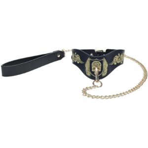 The London Collection Collar and Leash by Ouch! is comfortable yet sturdy