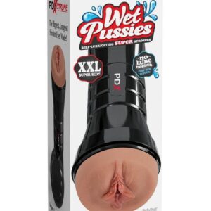 longest stroker ever made! Youandrsquo;re about to experience an unforgettable stroking session when you stick your dick deep inside the Wet Pussies Super Stroker XXL. Itandrsquo;s self-lubricating