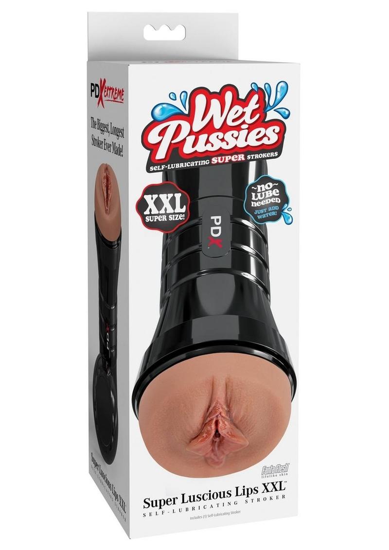longest stroker ever made! Youandrsquo;re about to experience an unforgettable stroking session when you stick your dick deep inside the Wet Pussies Super Stroker XXL. Itandrsquo;s self-lubricating