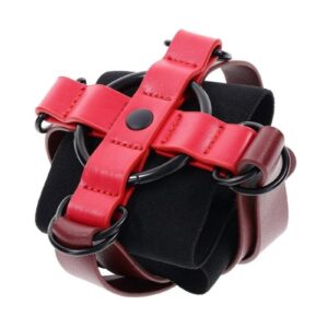 Experience thrilling restraint with the Ex`s andamp; Oh`s Cross Cuffs