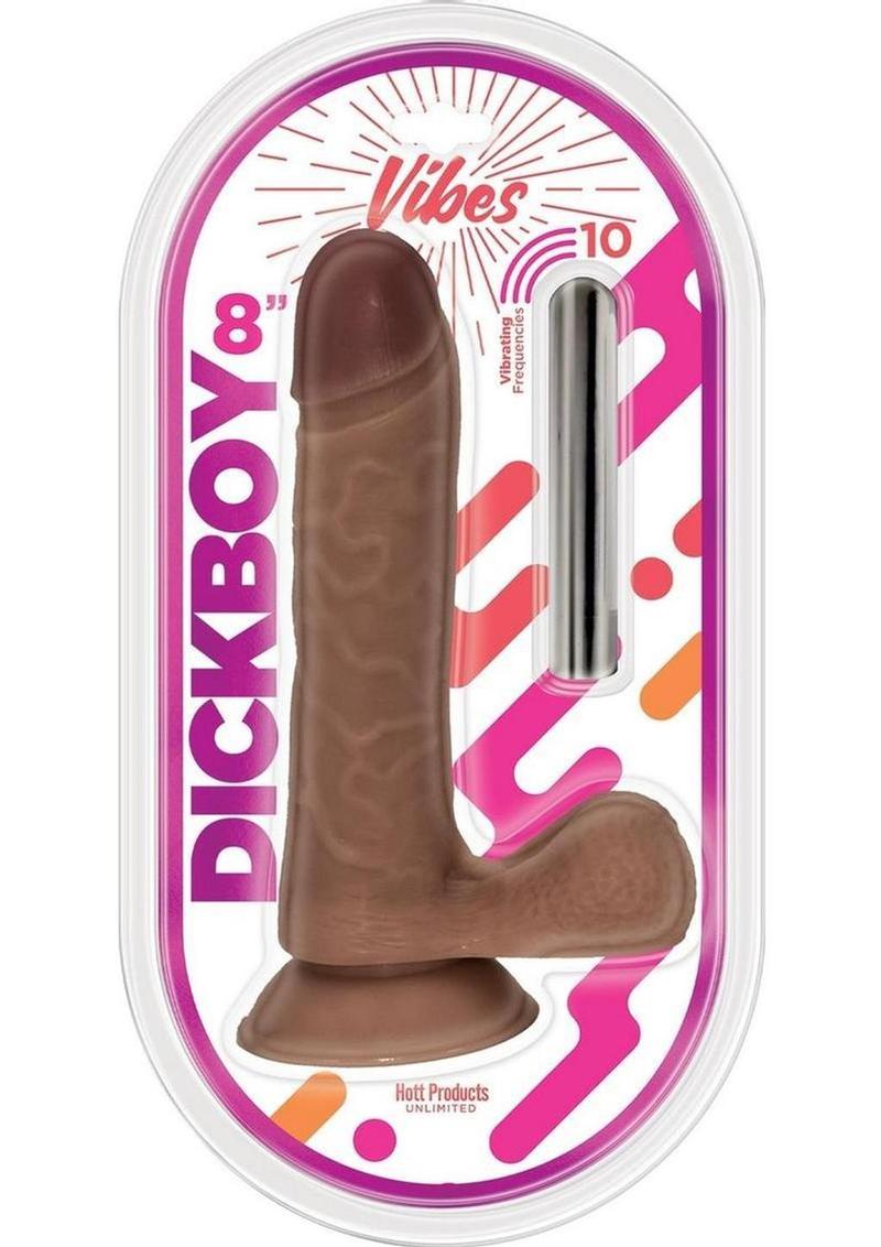 this realistic dildo will take your fantasies to new heights. CHOCOLATE COLOR Features: REALISTIC DILDOS WITH BALLS HARNESS COMPATIBLE CONTOURED VEINS WITH REALISTIC SHAFT AND LIFE LIKE HEAD SUCTION CUP BASE 10 VIBRATION FREQUENCIES USB POWERED