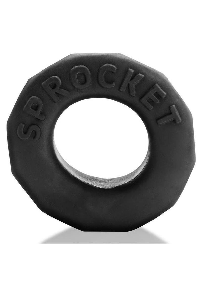 SPROCKET no roll comfort cockring Rubbery soft comfort-size cockring Designed to stay in place