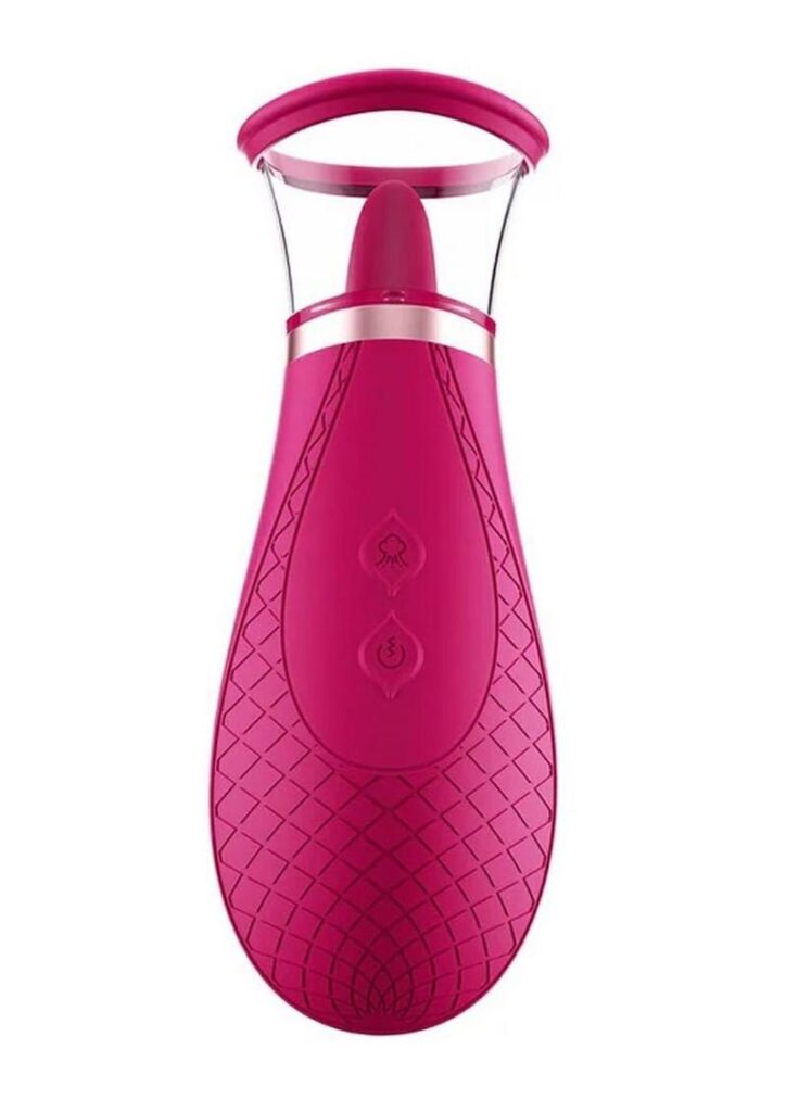 Licking Vibrator andamp; Oral Sucking Toywhich is the most creative and effective clit massage toy out there to satisfy all your sensual needs!nandnbsp;nScioness is dedicatedly designed with a big mouth to cup your entire vulva and induces an unpredictable strong sucking sensation