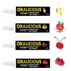 The ultimate oral sex cream trail size pillow packs.